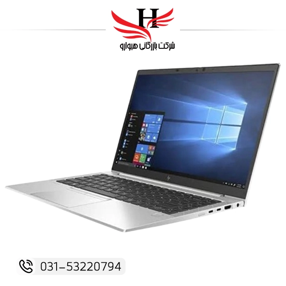 لپ تاپ استوک HP 840 G7 مدل Core i5 نسل 10 با رم 16GB و هارد 256GB SSD و گرافیک Intel Shared، مناسب خرید عمده و مصرف اداری و شرکتی، عرضه توسط هیوارو با نمایندگی فعال در شهرضا، اصفهان و تهران